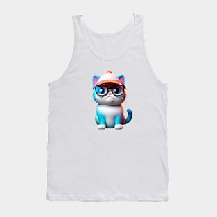 Cute Kitty Tank Top